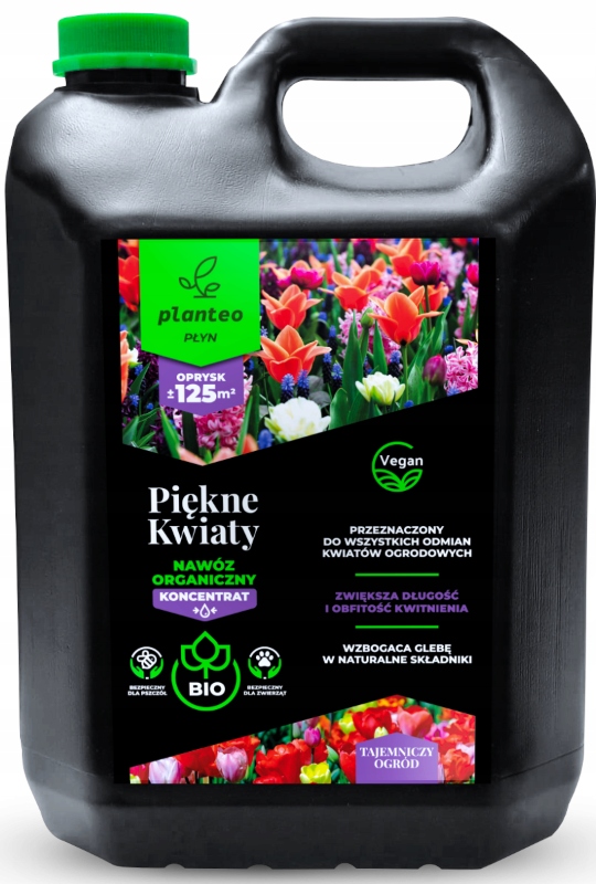 

Płyn Nawóz Naturalny Piękne Kwiaty Bio Planteo 5L