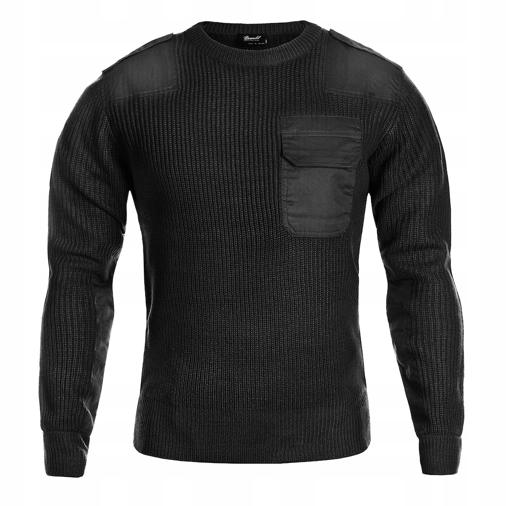Svetr Brandit Bw Pullover Black XXL