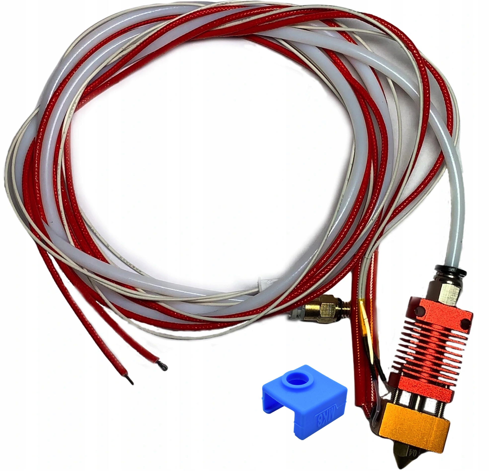 

Zestaw Hotend MK8 24V Bowden Ender 3 +osłona Rurka