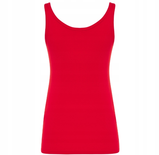 TOP KOSZULKA DAMSKA JHK TSULVCTR CZERWONA S Model TSULVCTR