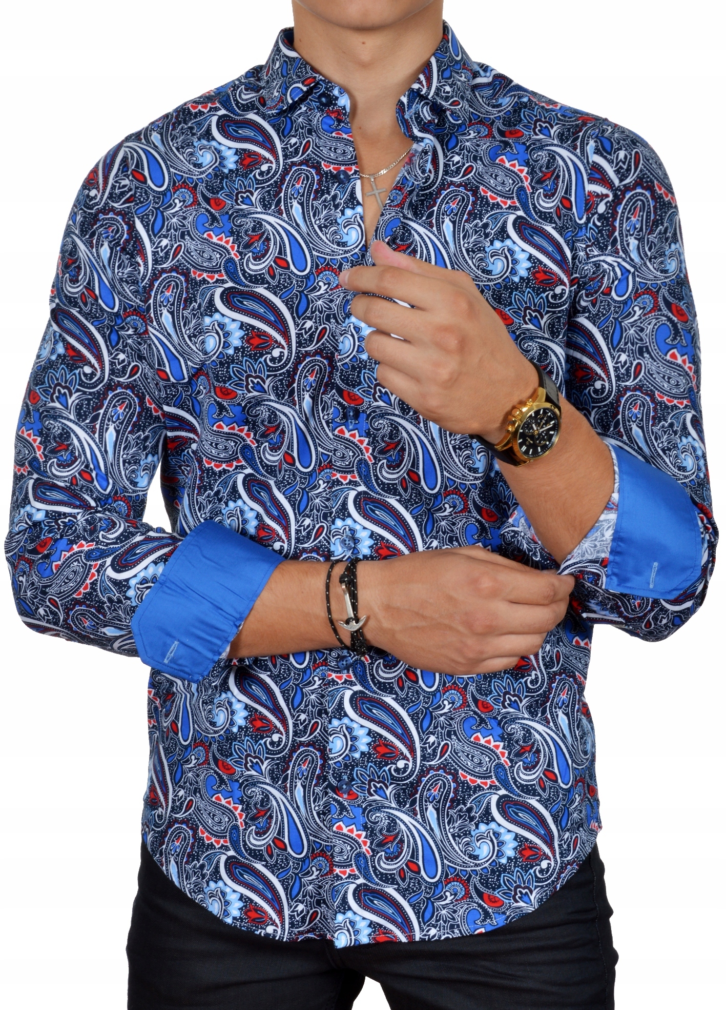 Pánská košile Mondo Casual Paisley bavlněná