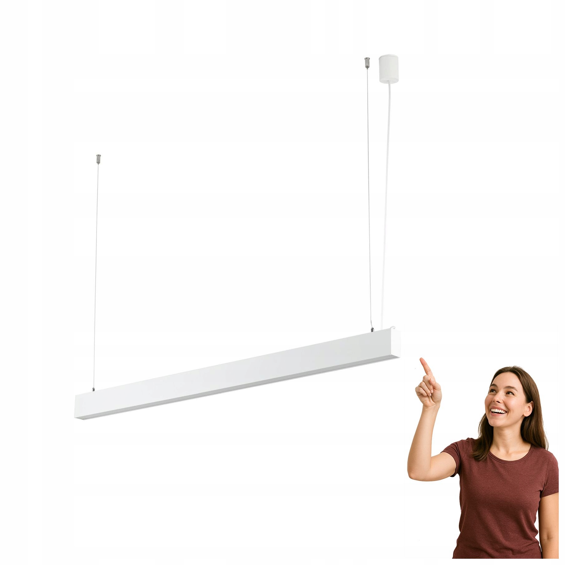 Led závesná lampa Luxe White Cct 18174 Tk Lighting