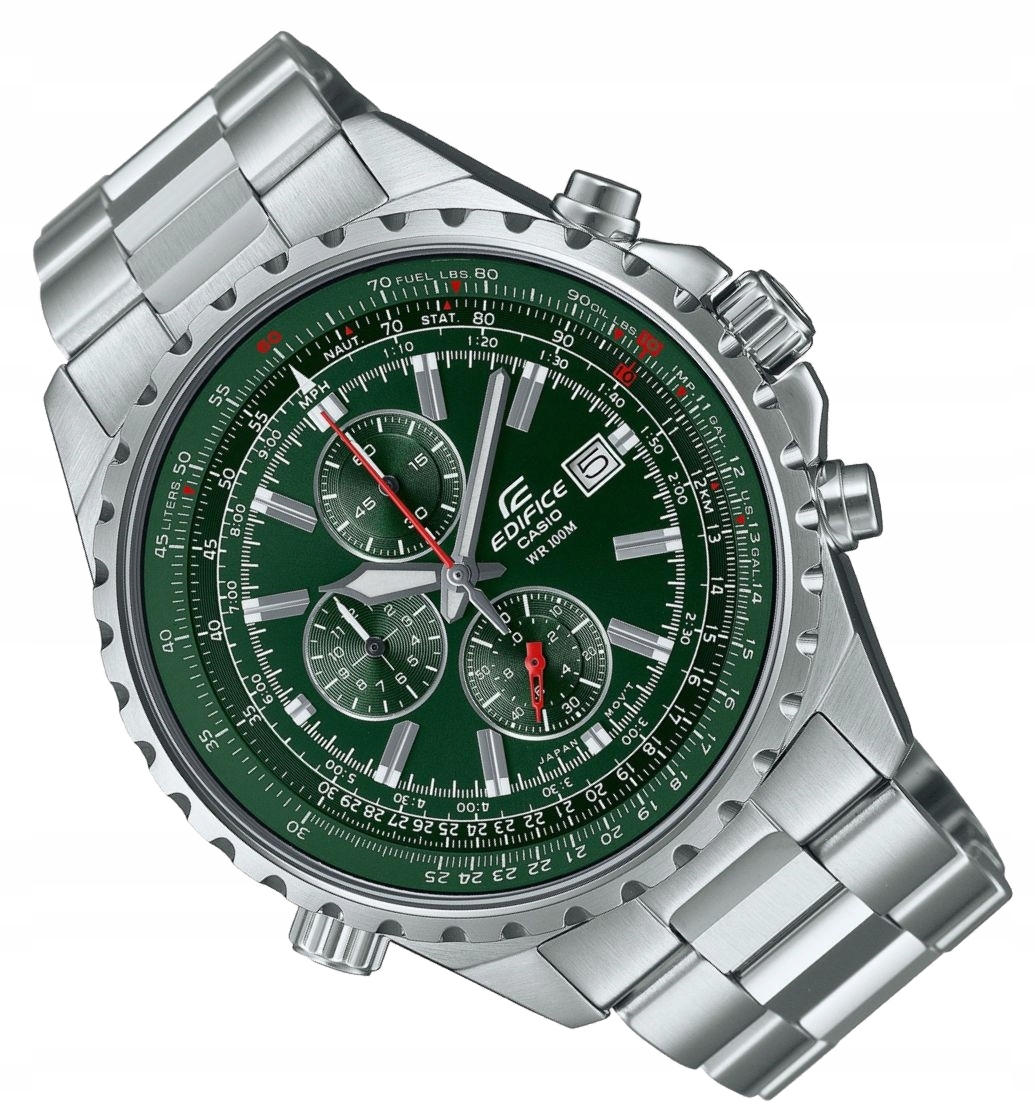 ZEGAREK CASIO EDIFICE EF-527D-3A CHRONO PILOT
