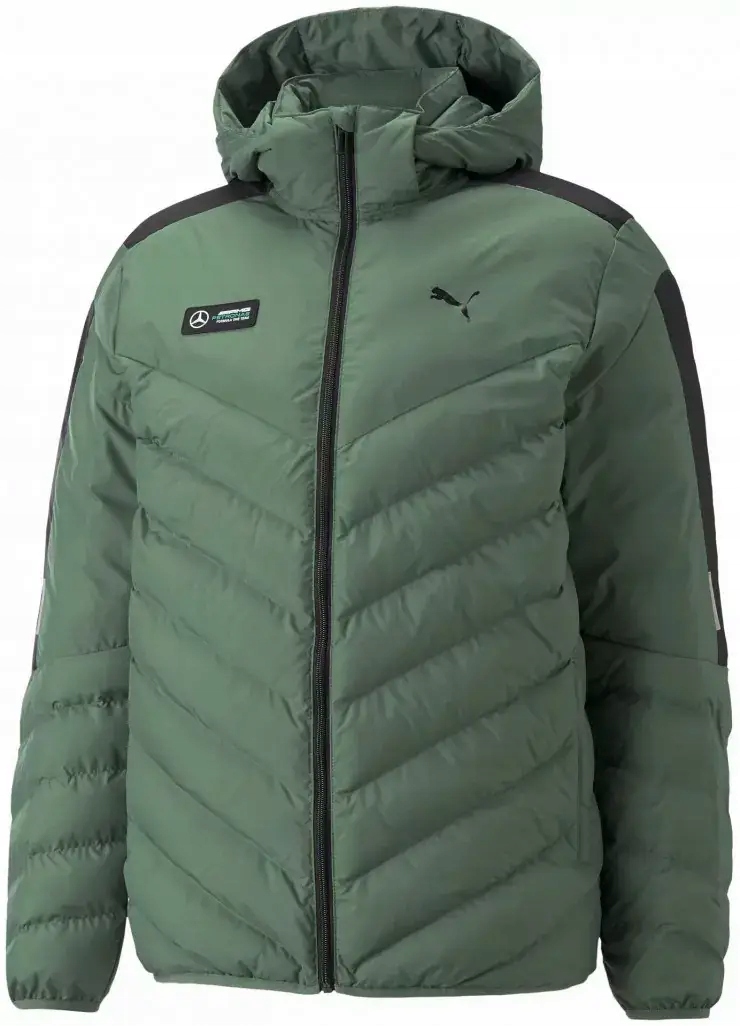 Zimní bunda Puma MAPF1 MT7 EcoLite Down Jacket vel. S Mercedes Amg F1