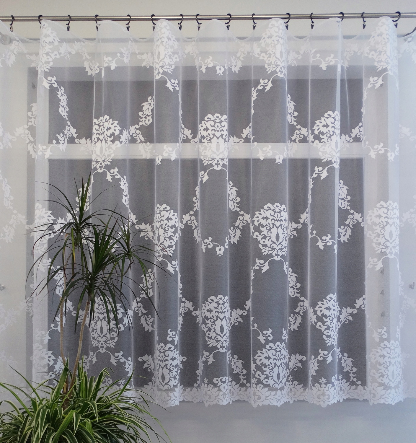 Mg Záclona 32205 Bílá 400x160 cm hotová s páskou M