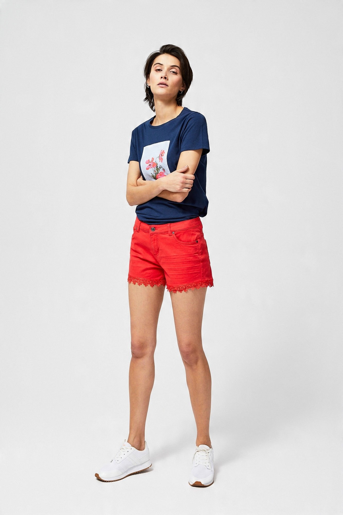 

Moodo Szorty jeansowe L-SH-2808 Coral; Xs