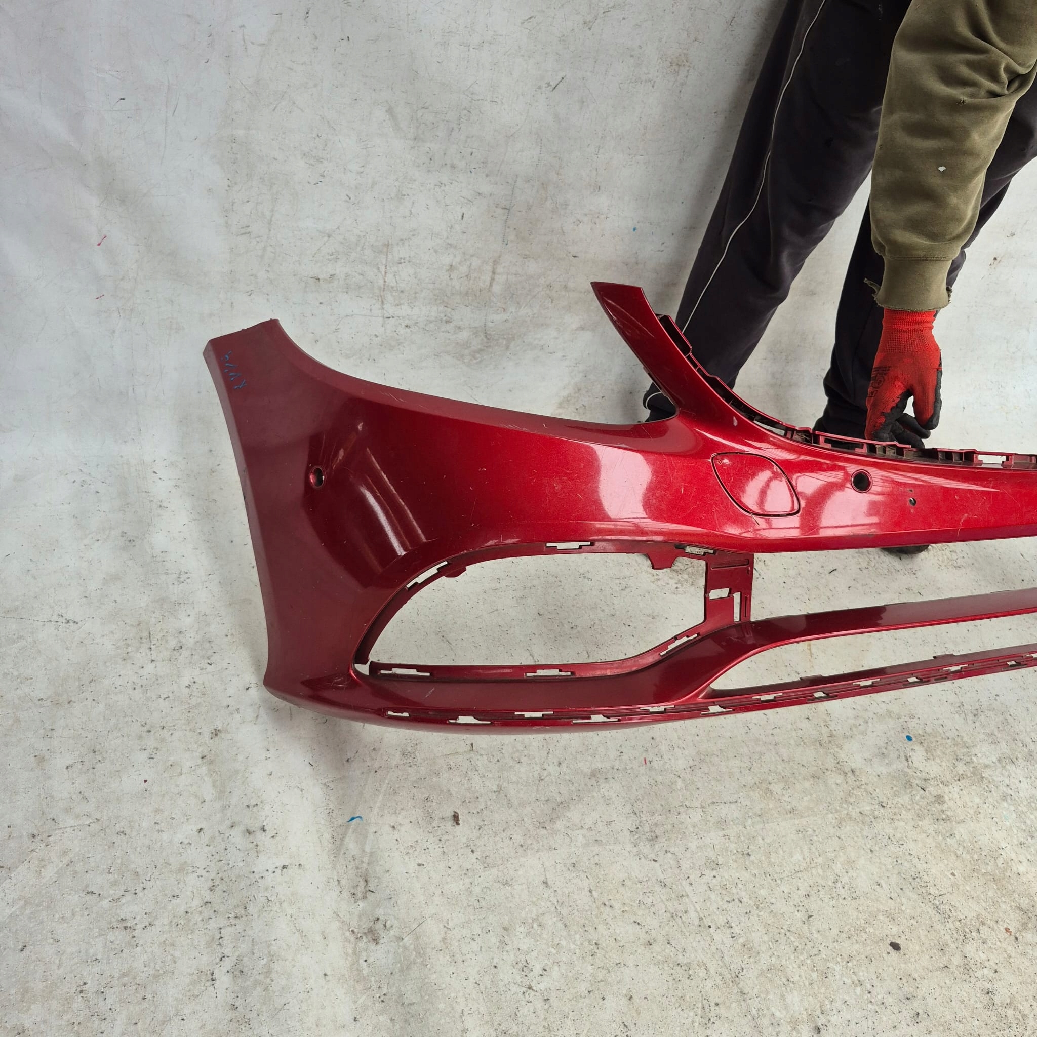 MERCEDES C KLASA W205 LIFT EXCLUSIVE 18- bumper front front PDC