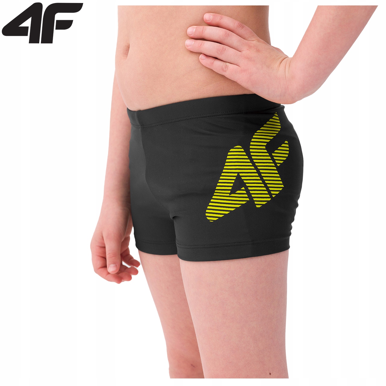 KĄPIELÓWKI CHŁOPIĘCE 4F NA BASEN PLAŻOWE BOKSERKI SZYBKOSCHNĄCE 158/164 Kod producenta 4FJSS23USWTM005 42S