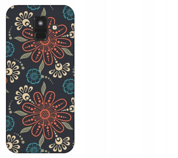 

Etui pokrowiec Samsung Galaxy A6 2018 Floral kwiat