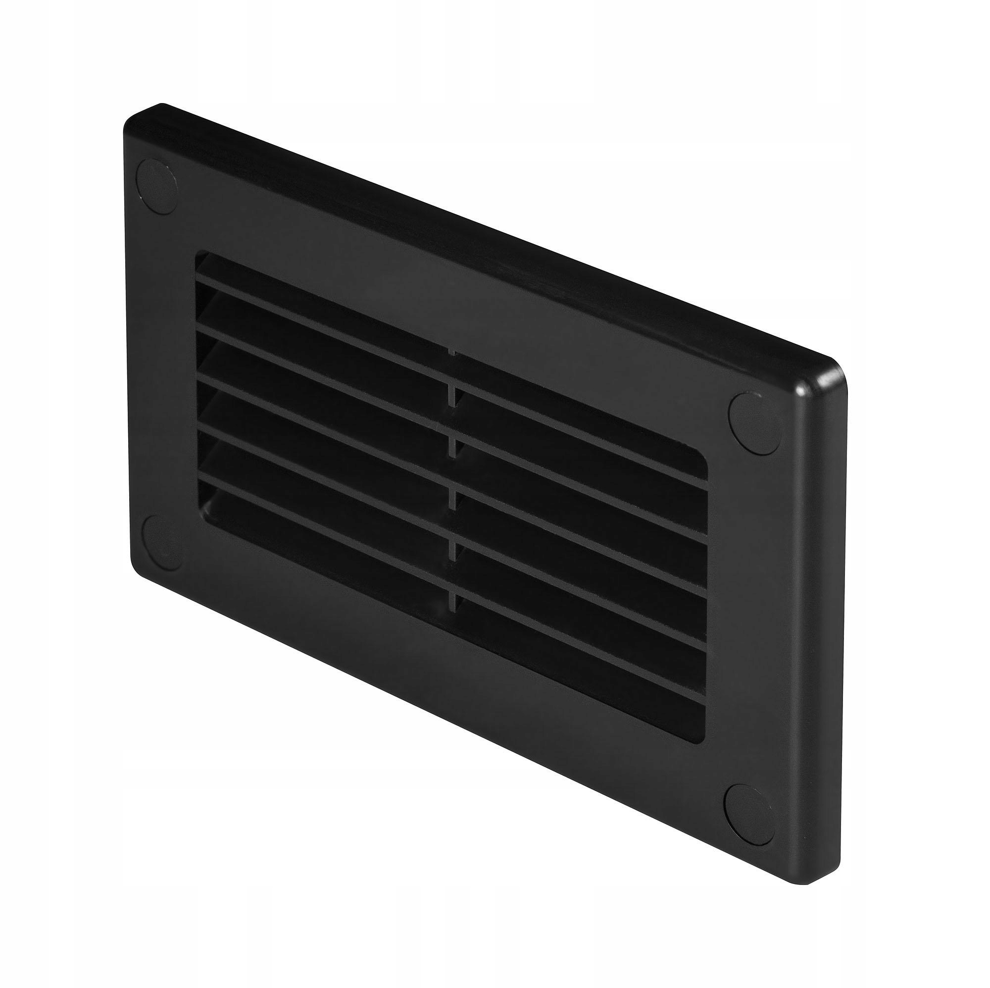 

Kratka Wentylacy. Zakończenie Kanału 55X110 Czarna