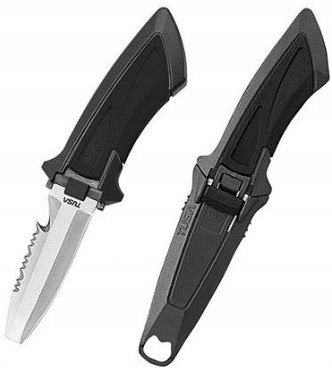 Nóż nurkowy Tusa FK-11 Mini Knife czarny