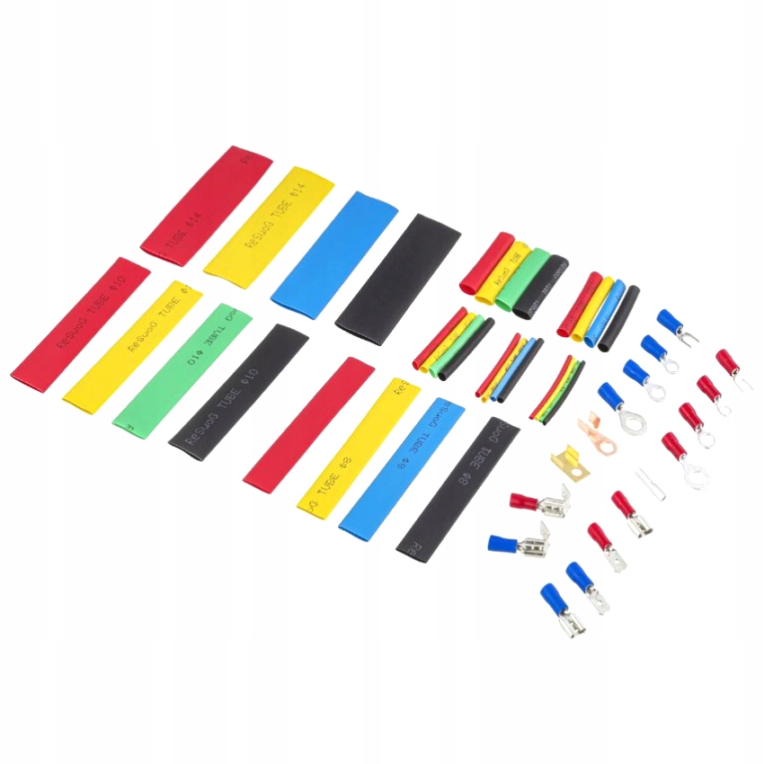 ZESTAW KONEKTORY ŻEŃSKIE MĘSKIE RURKI TERMOKU Producent części Inny