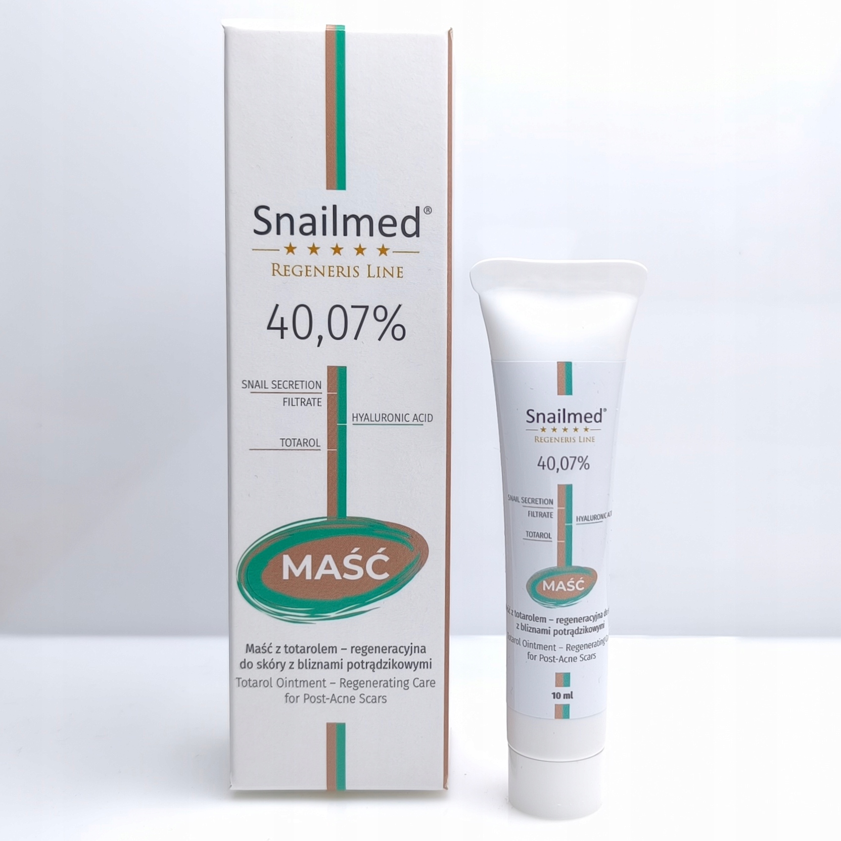 Maść na Trądzik Snailmed Punktowa na Krostki Wypryski i Blizny 10ml