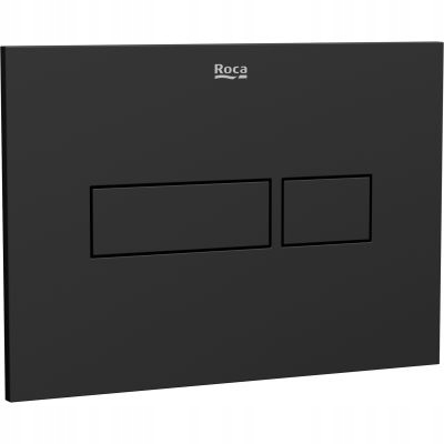 Przycisk spłukujący do WC Roca Duplo czarny