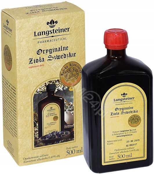 

Langsteiner Zioła Szwedzkie płyn na trawienie