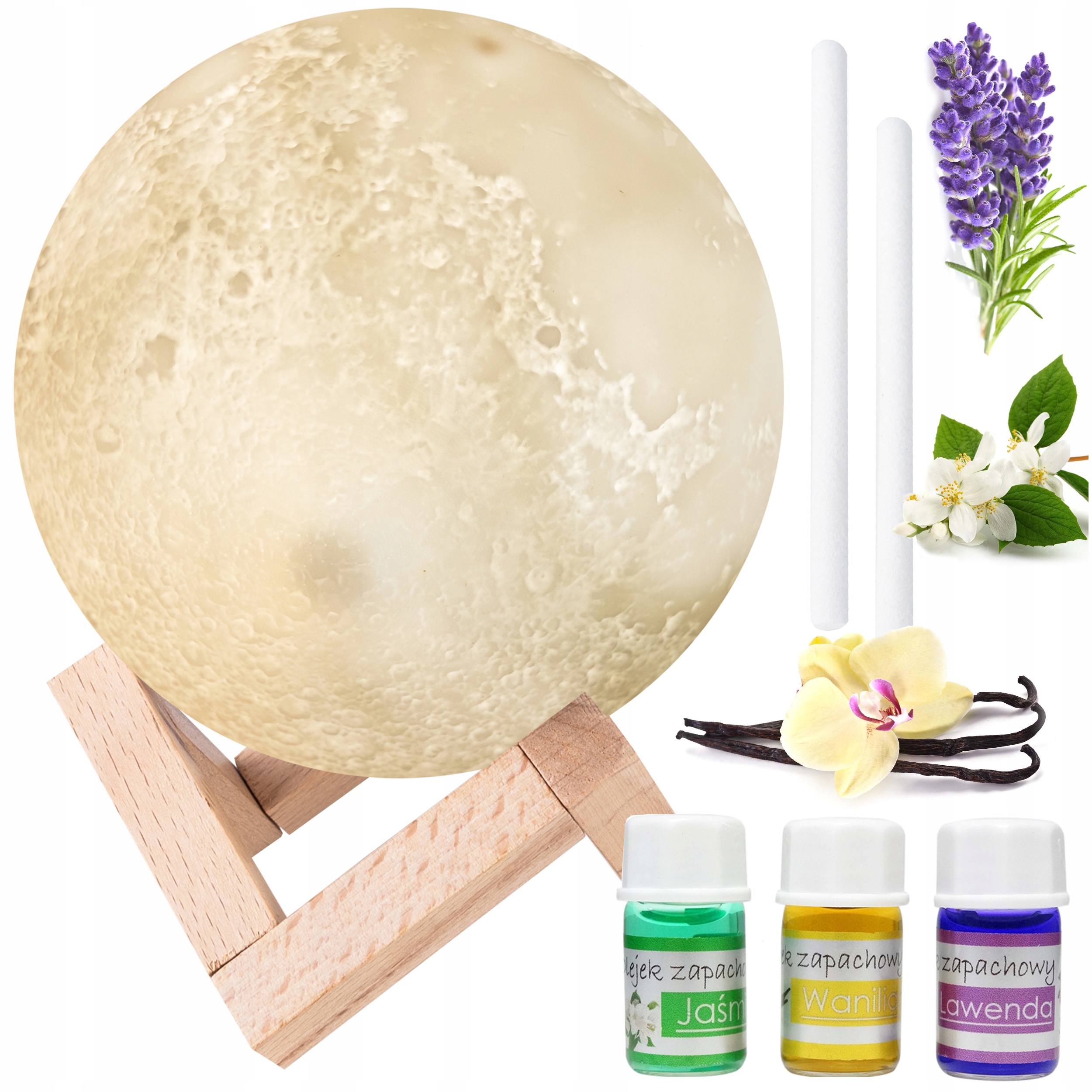 

Nawilżacz Powietrza Dyfuzor Aromaterapia Lampka