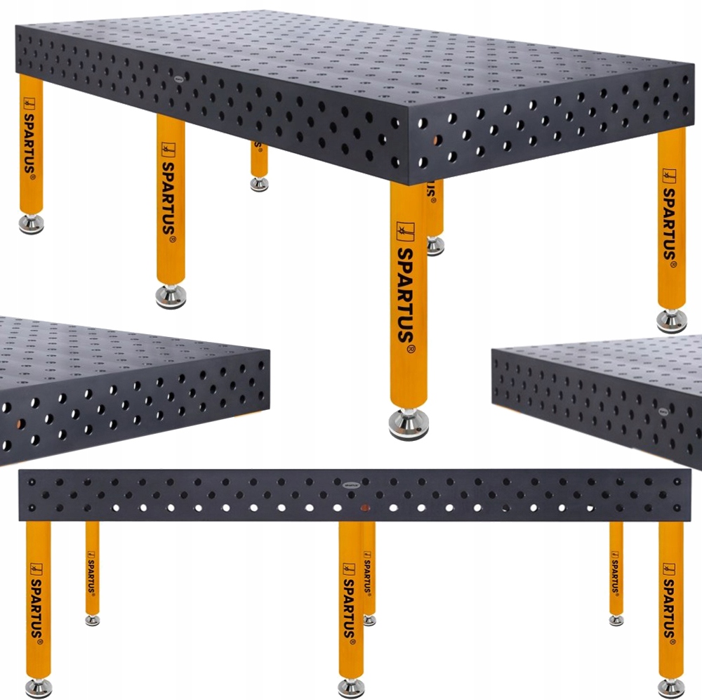 Svařovací Stůl Spartus Maximus 3D Stopy 6 2400 x 1200 x 200 System Fi 28