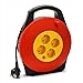 Velamp Bęben Kablowy 10M 4 Gniazda Schuko Kabel H05VV-F3G1.0MM2 CE — miniatura 3