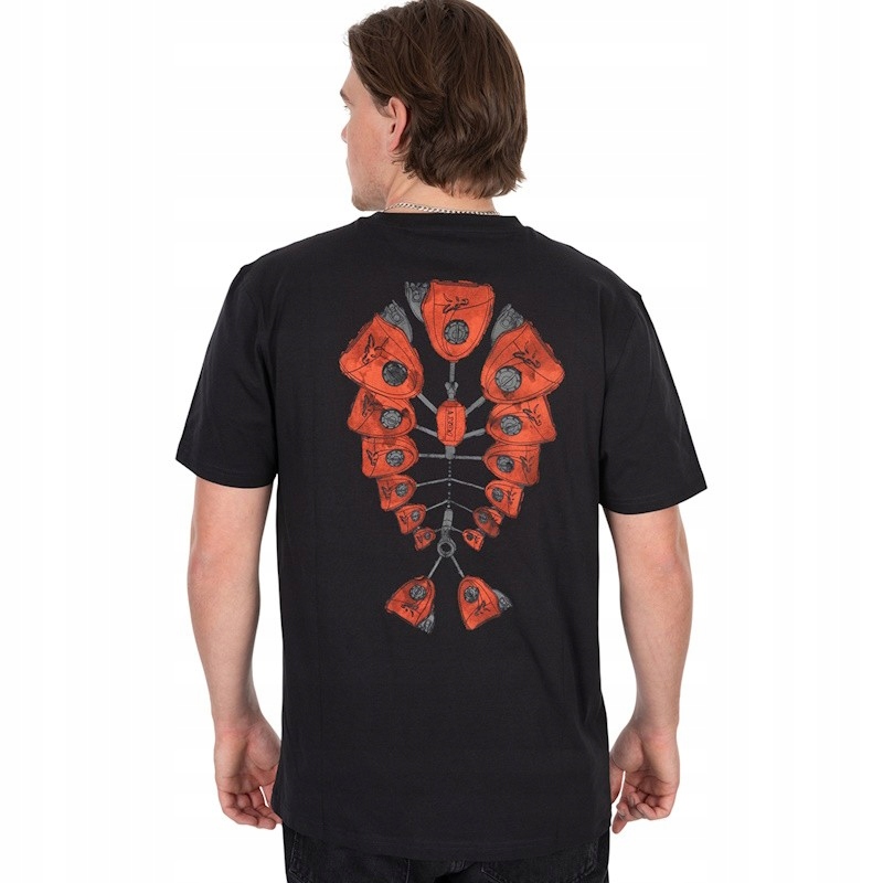 Koszulka Wędkarska T-Shirt Fox Orange Indicator T XXL Dla Karpiarza