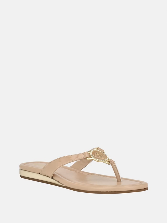 Guess dámské žabky Justy hnědé 38,5