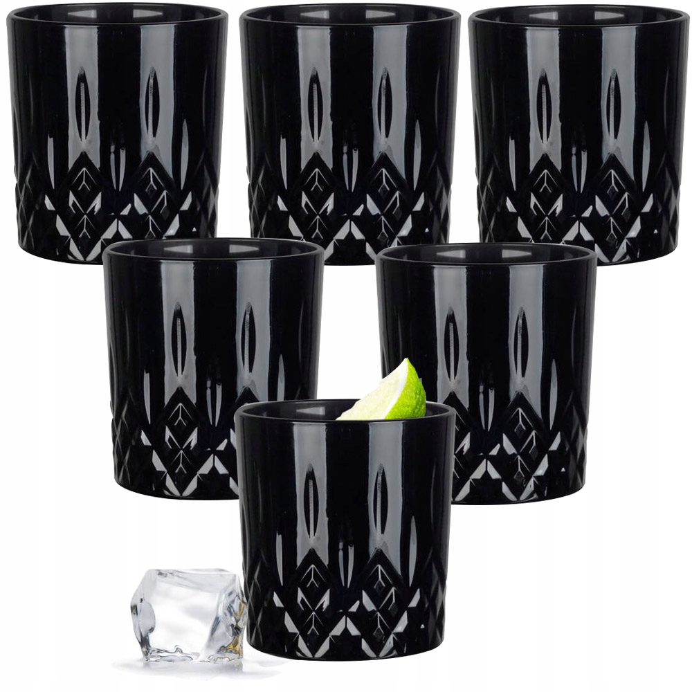 

Szklanki Do Whisky Drinków 250ml Zestaw 6szt Grube