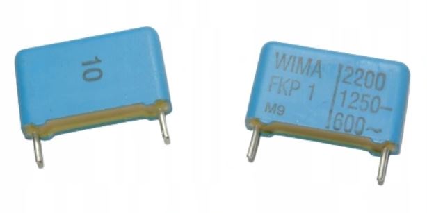 2.2nF 1250V 600VAC 1250VDC Kondensator Wima FKP1 [1szt]