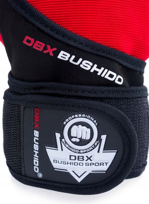 Rękawiczki na siłownie treningowe BUSHIDO r.M Materiał dominujący poliester