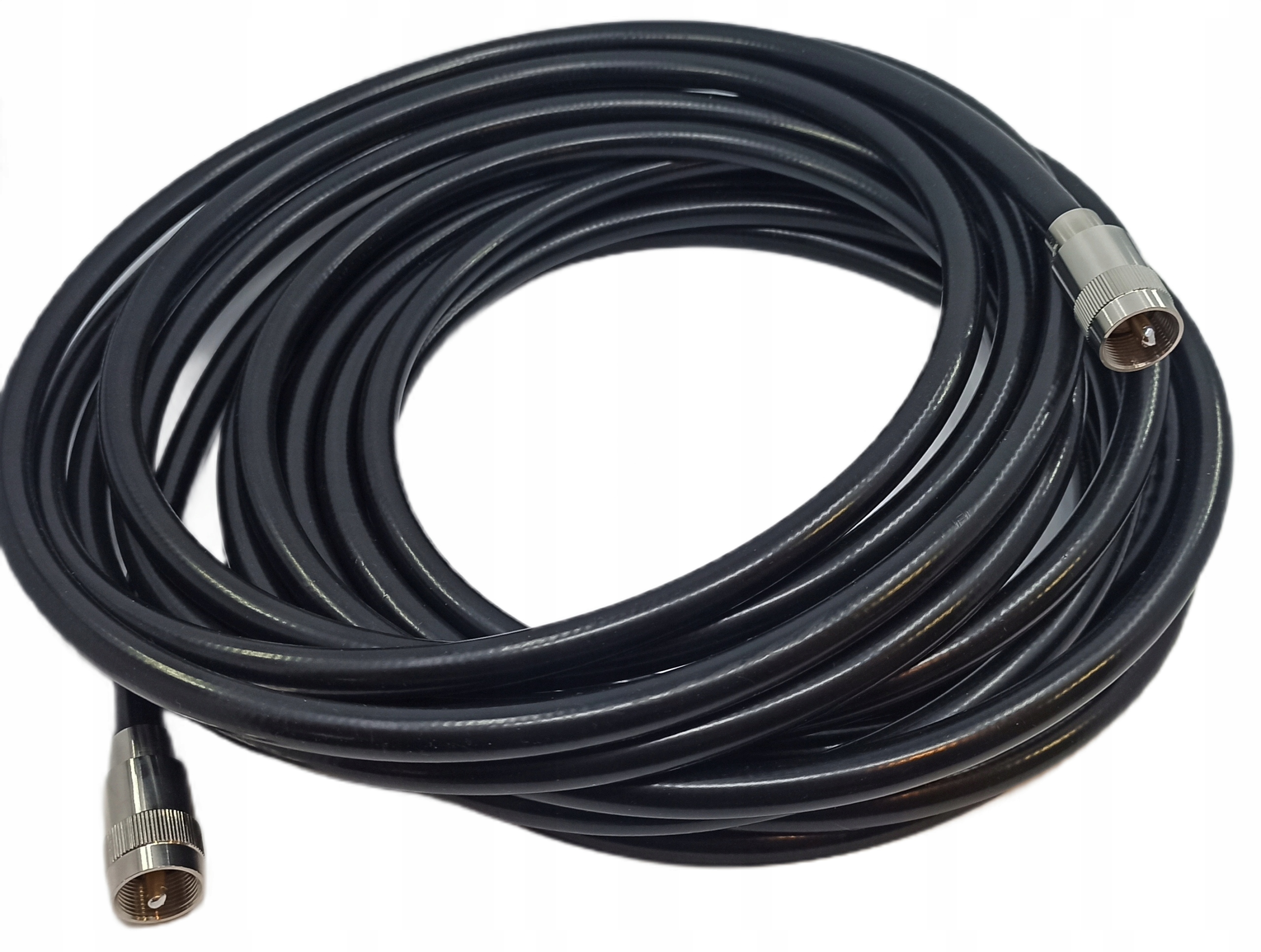 10 metrów wtyki UC1 przewód koncentryczny RG-213 Premium Satec