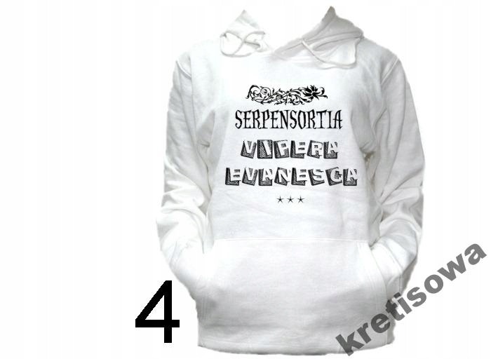 

Bluza Kaptur Wzory Harry Potter Zaklęcia Magia