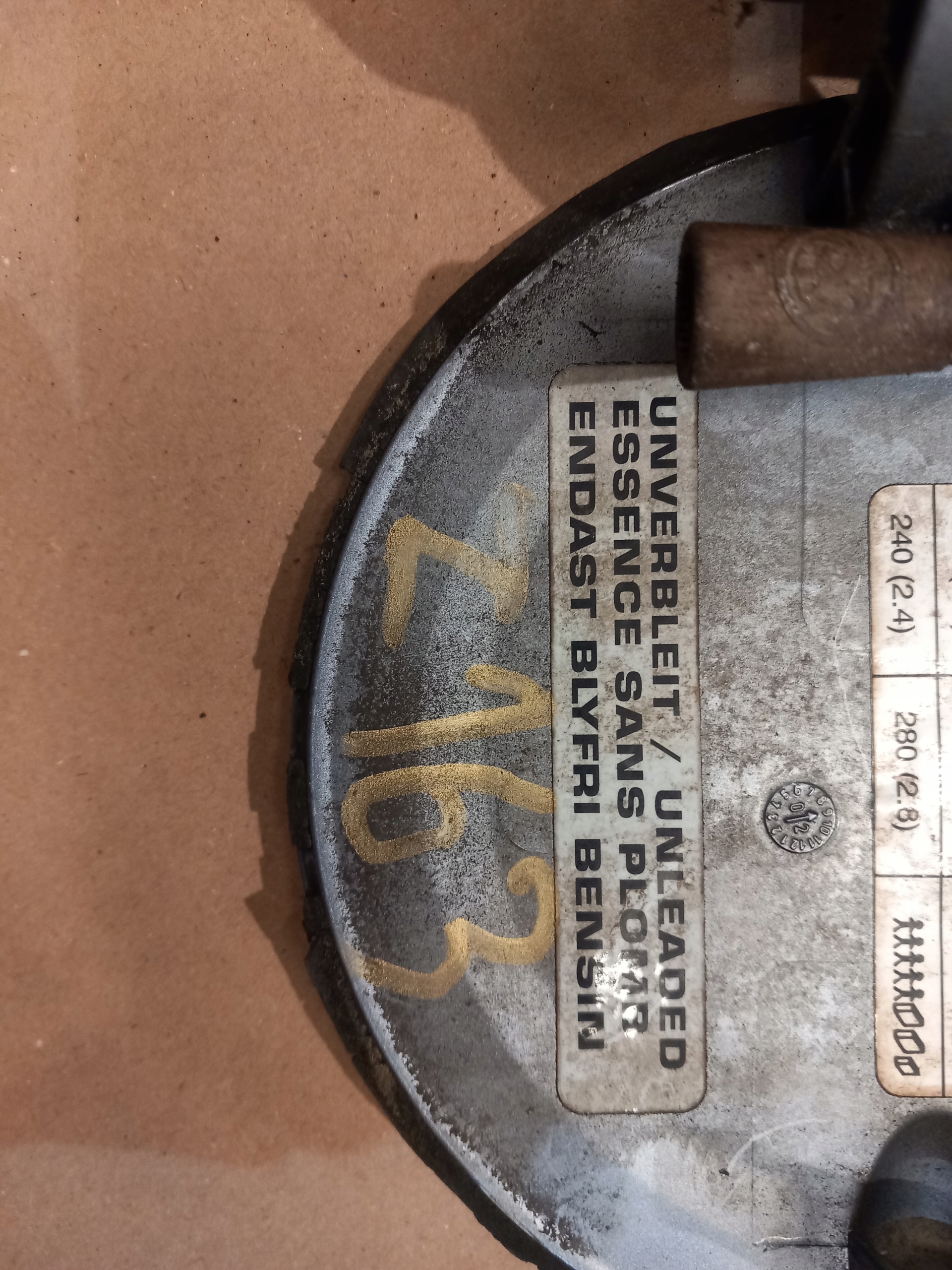 Klapka wlewu paliwa Opel Corsa C Z163 Typ samochodu Samochody osobowe