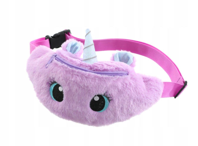 PLUSZOWA NERKA TOREBKA PLUSZOWY JEDNOROŻEC