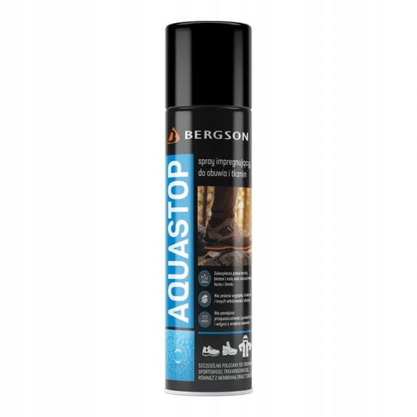 BERGSON AQUASTOP SPRAY IMPREGNUJĄCY DO UBRAŃ 250ml