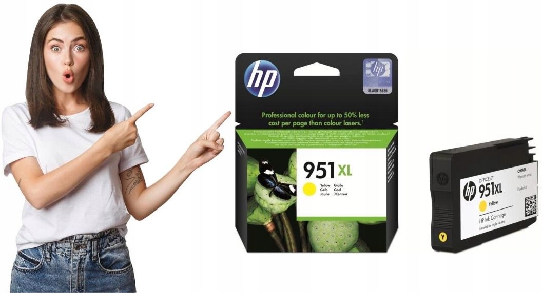 Cart. Hp 951 XL yellow oryg. (1.500)