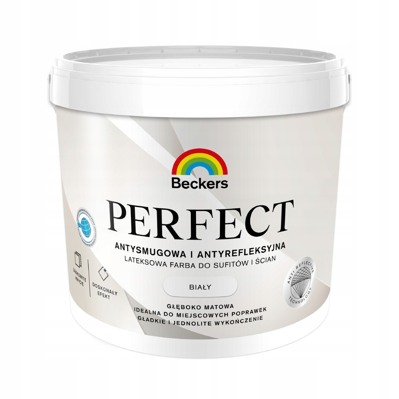 Beckers Perfect White Antismugová farba Biela 9 L