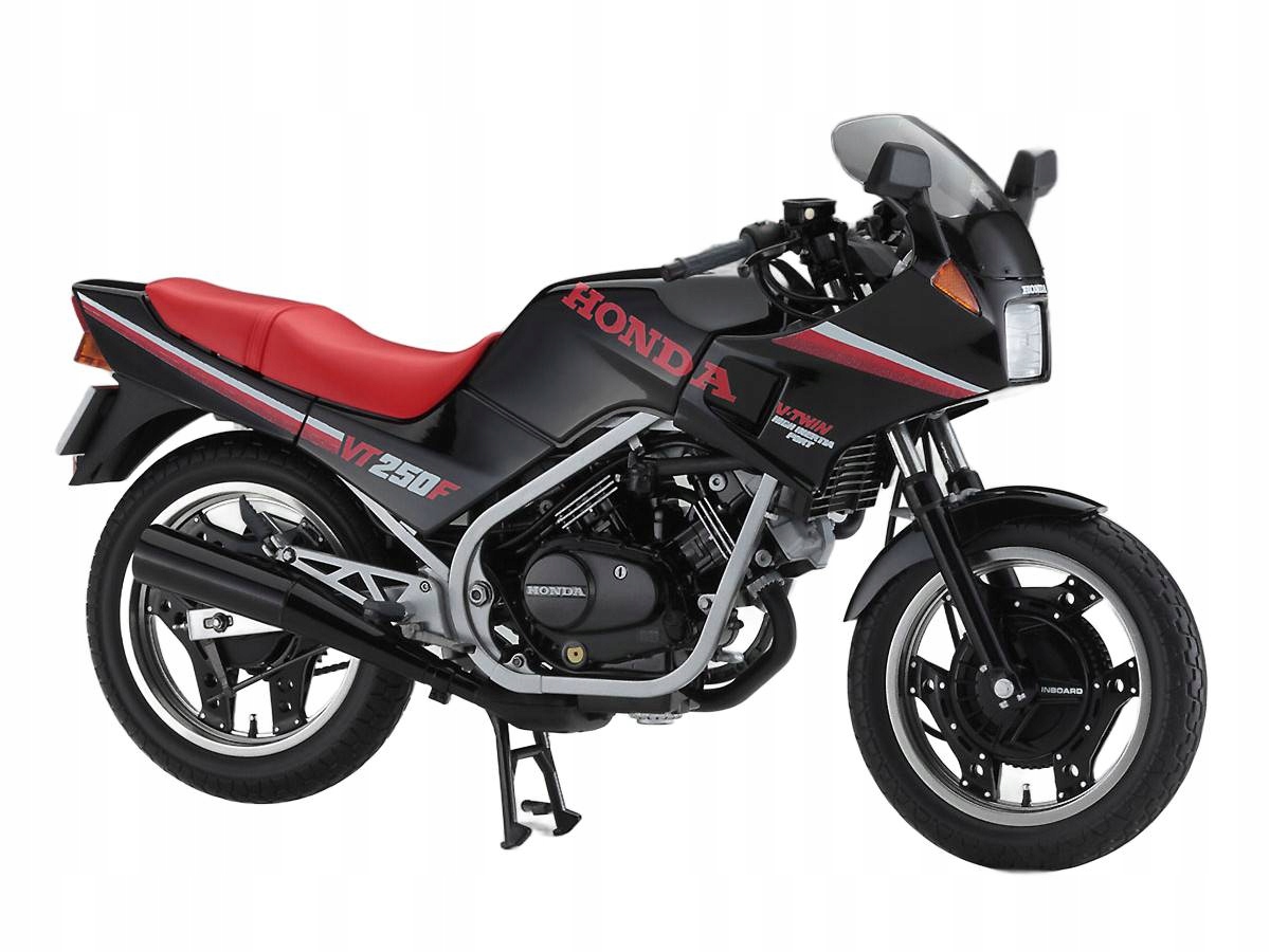 Honda VT250F (MC08) 1984 Černá barva model 21755 Hasegawa