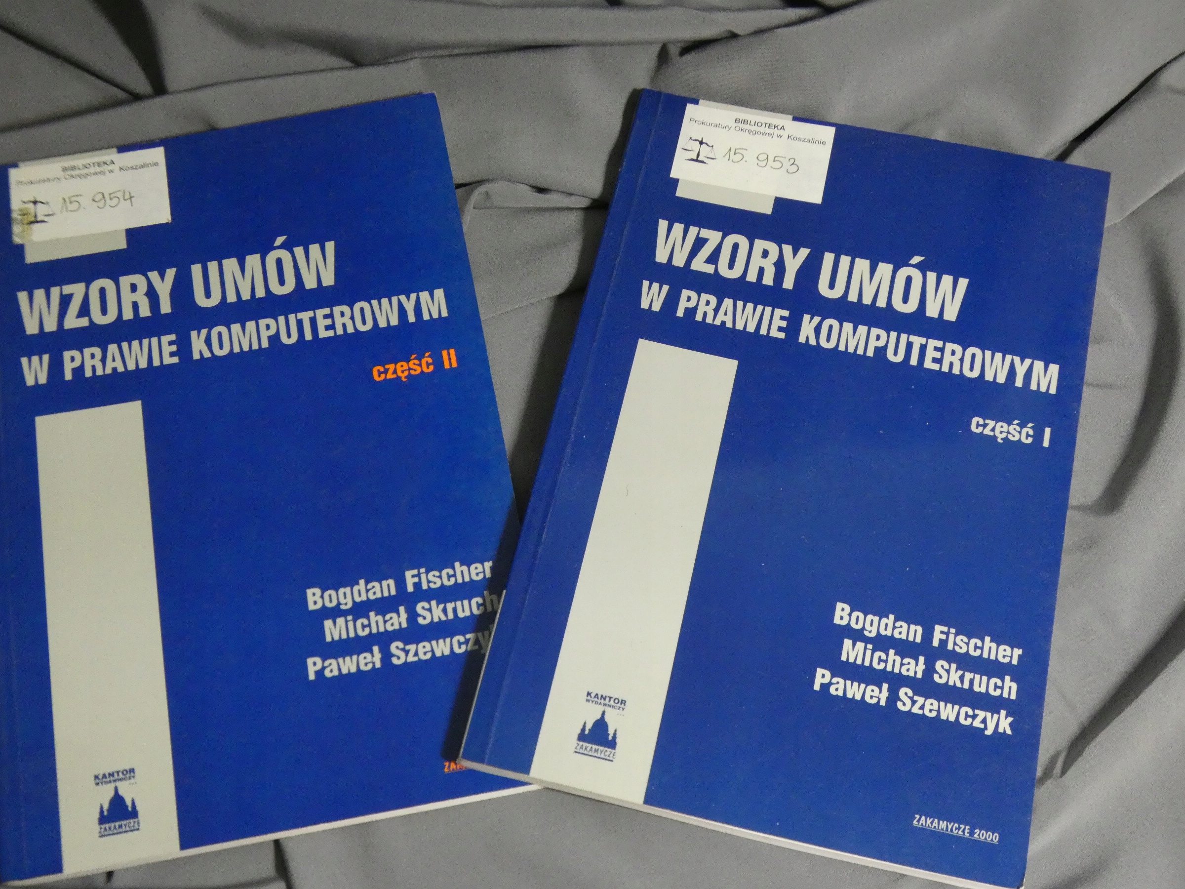 Wzory umów w prawie komputerowym Fischer Skruch Szewczyk