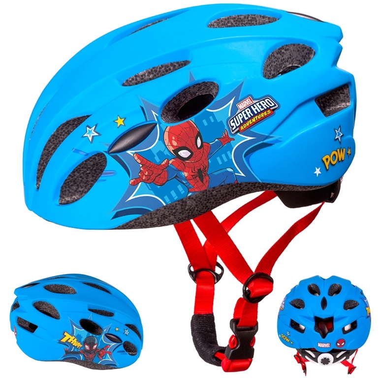 Kask Rowerowy Dla Dzieci Dziecięcy Na Rower Spidey M 52-56 inMOLD Spiderman