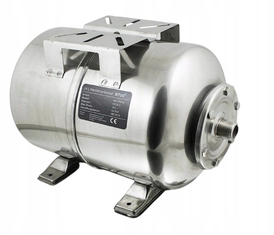 ZBIORNIK PRZEPONOWY 24L HYDROFOROWY HYDROFOR STAL DO POMPY WODY Producent 1X