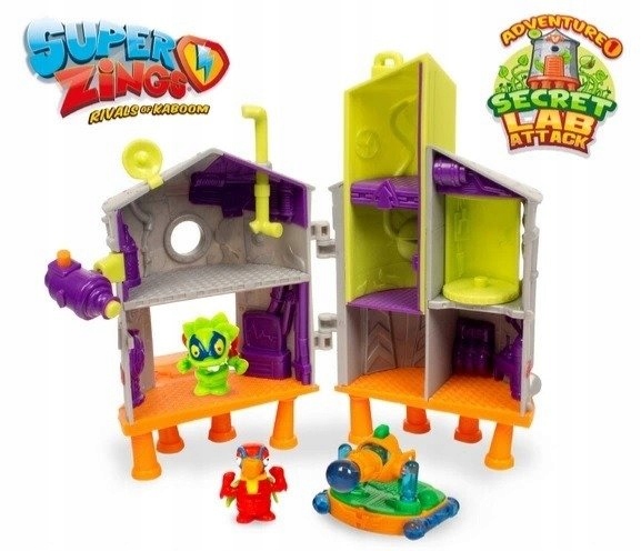 SUPER ZINGS ATAK NA TAJNE LABORATORIUM ZESTAW (8431618007303