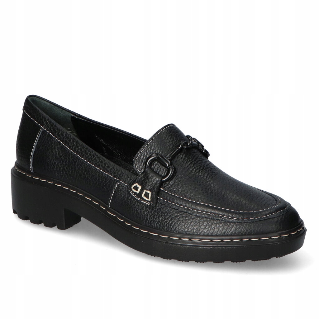 Mokasíny Ryłko 2MR12_Y_UW9 Černé Lico 40