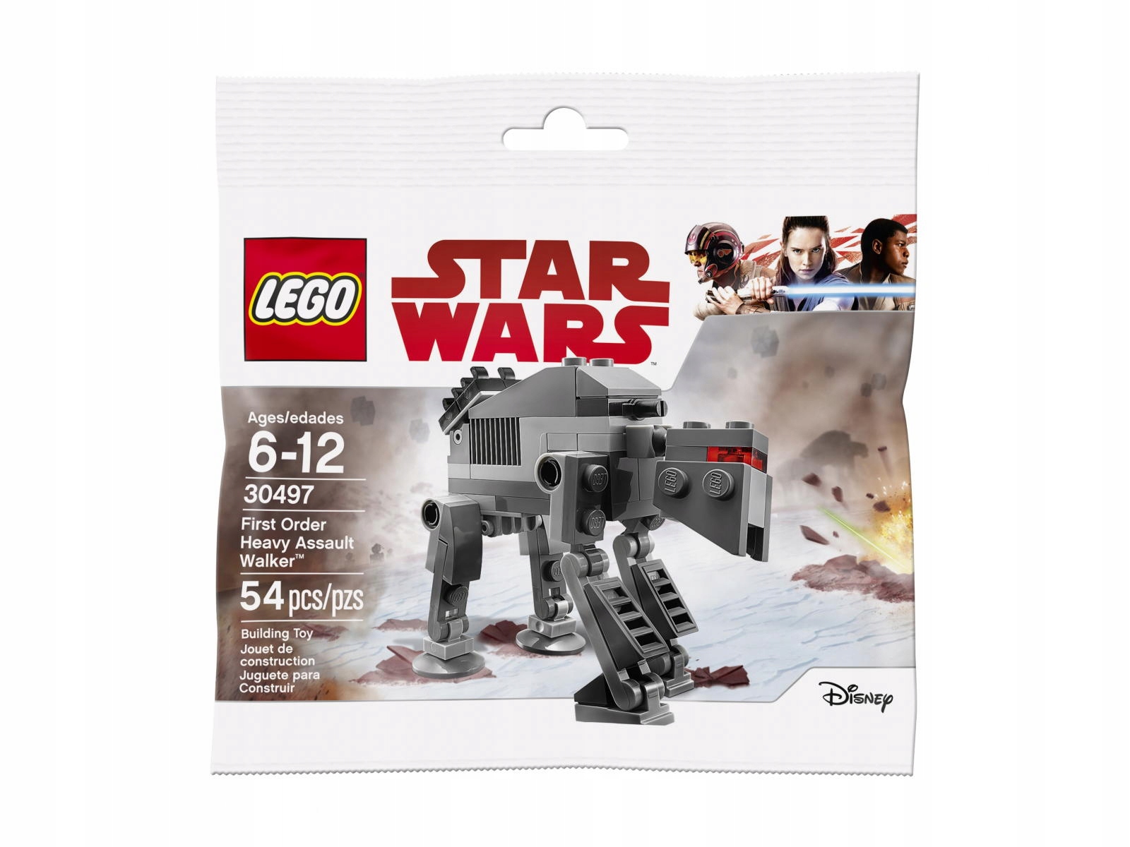 nowy Lego Star Wars 30497 First Order Heavy Assault Walker Misb 2017