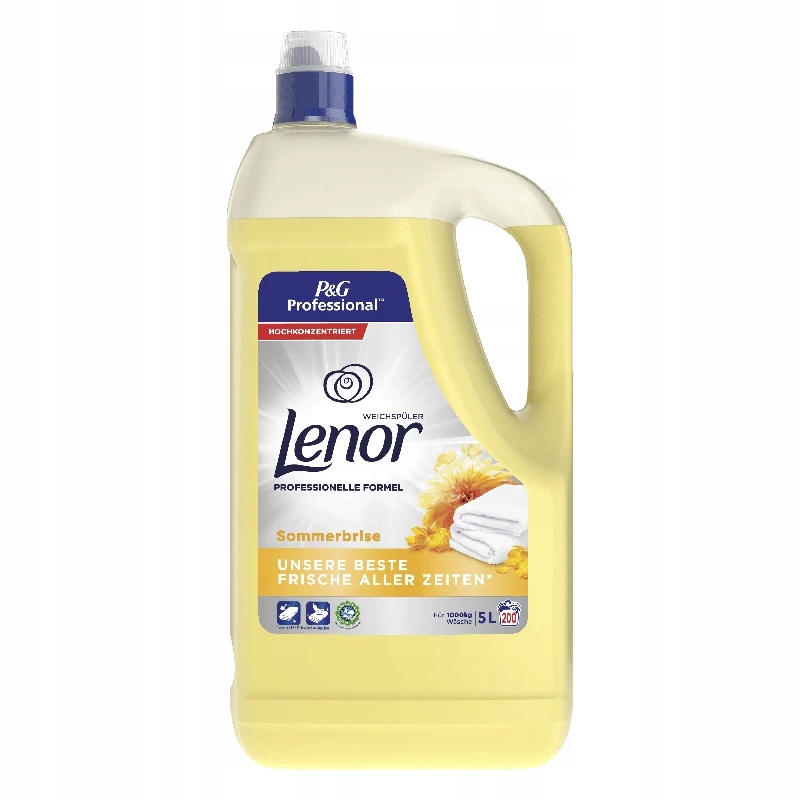 Levně Lenor Professional Tekutá aviváž Summer 5l