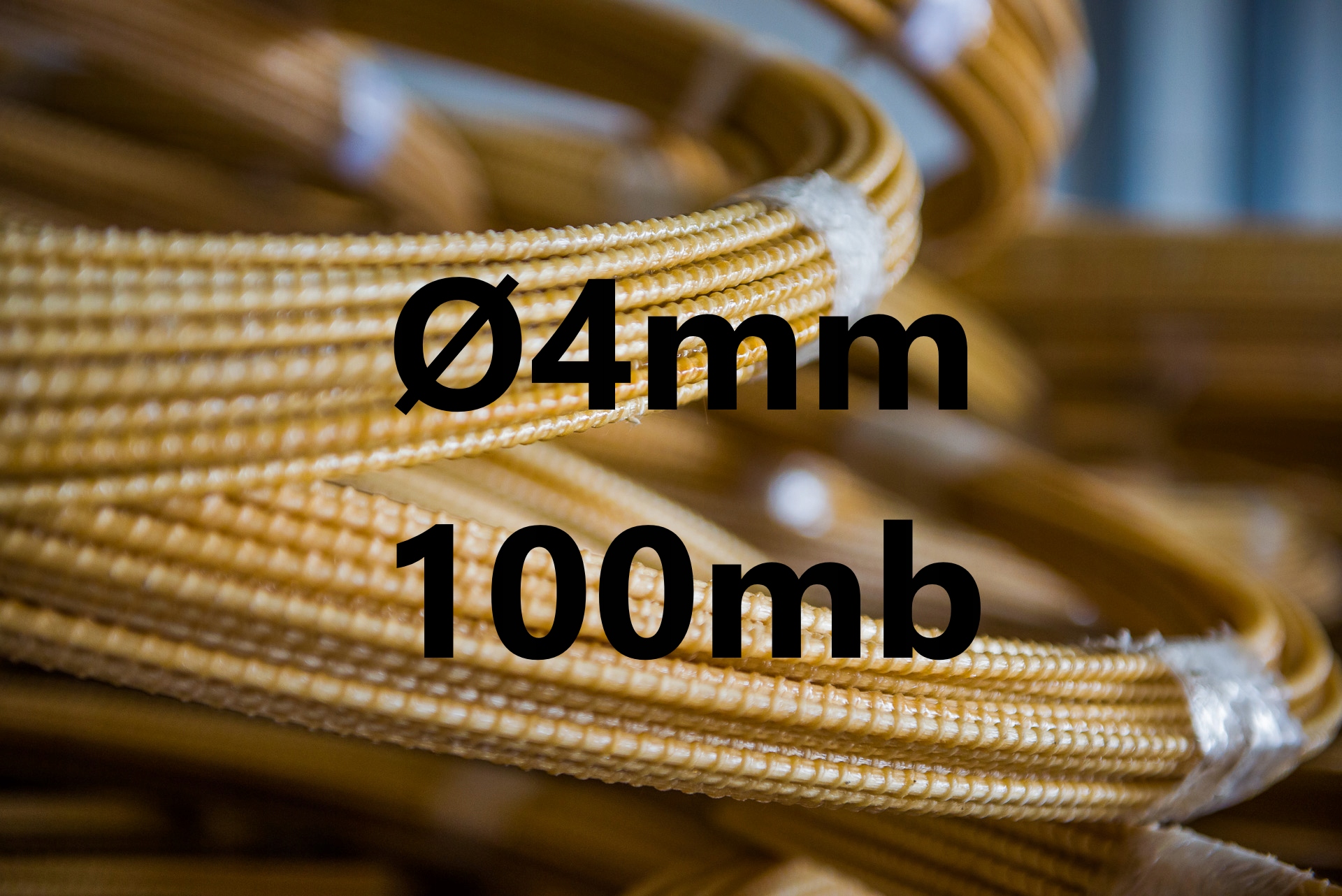 Pręt kompozytowy zbrojeniowy 4 mm 100 mb Gfrp wytrzymałe nierdzewne lekkie