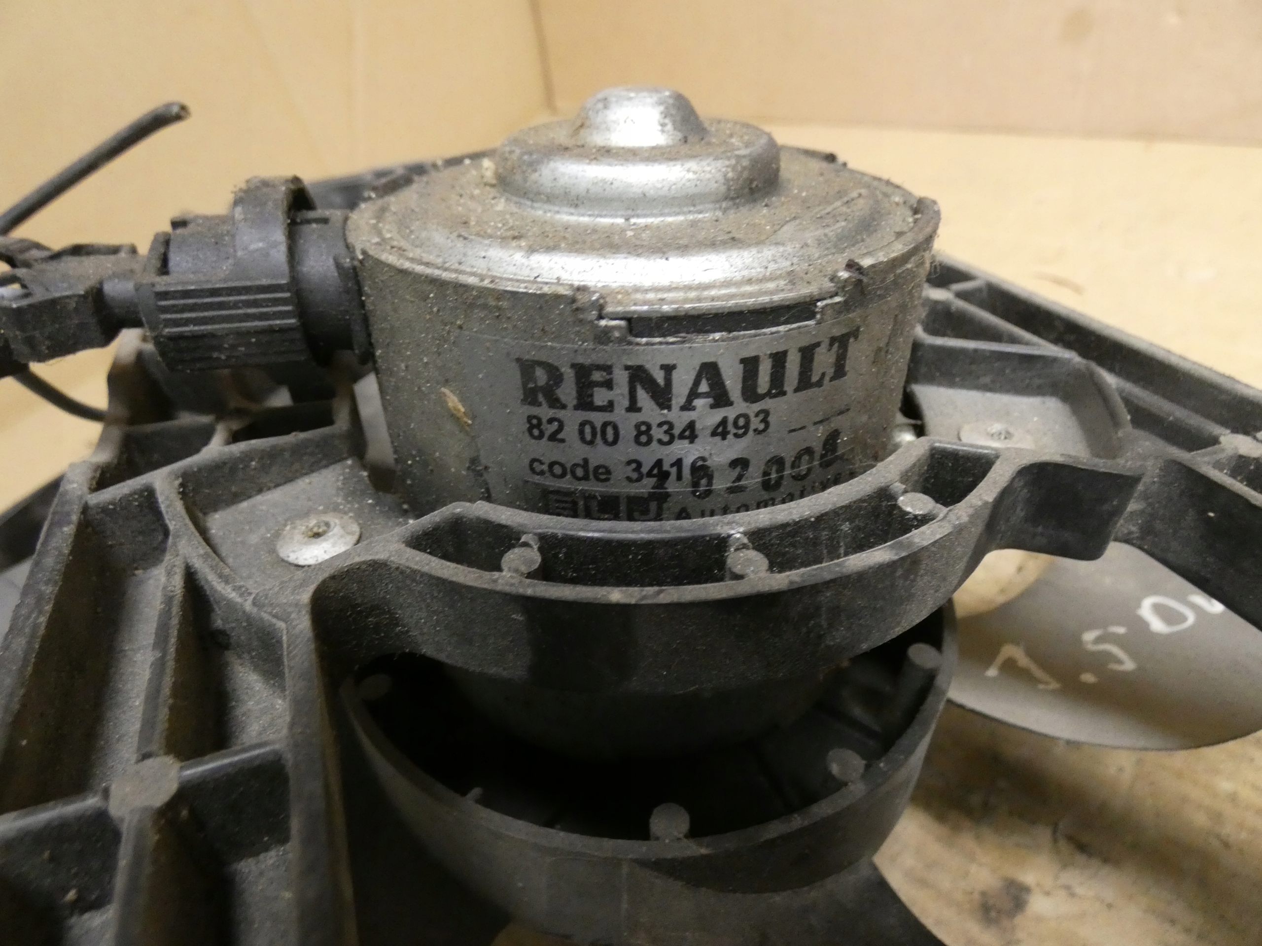 ventilátor chladiče DACIA SANDERO 1.5 DCI