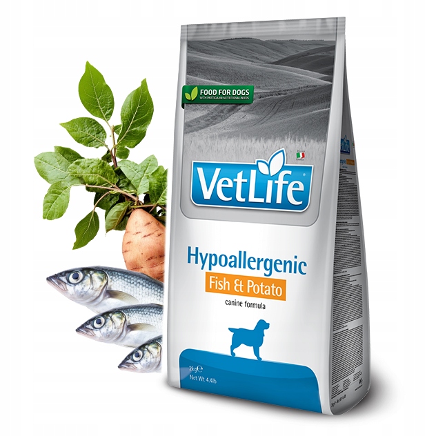 Farmina Vet Life Fish Potato 12kg Hypoallergenic karma dla psa alergika