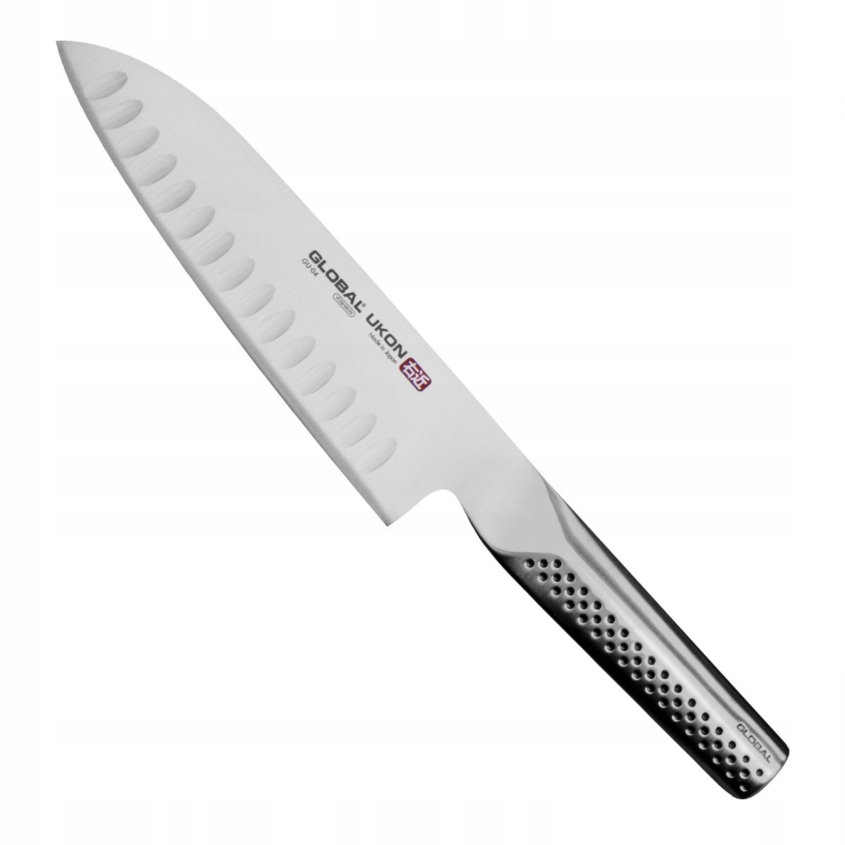 Global Ukon Nôž Santoku drážkovaný 18,5 cm