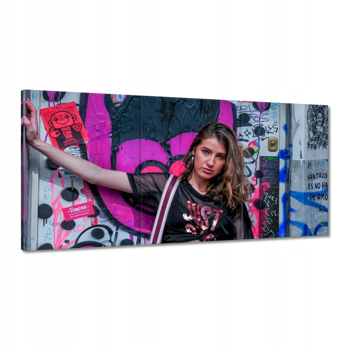 Obrazy 180x90 Graffiti Pouličné umenie