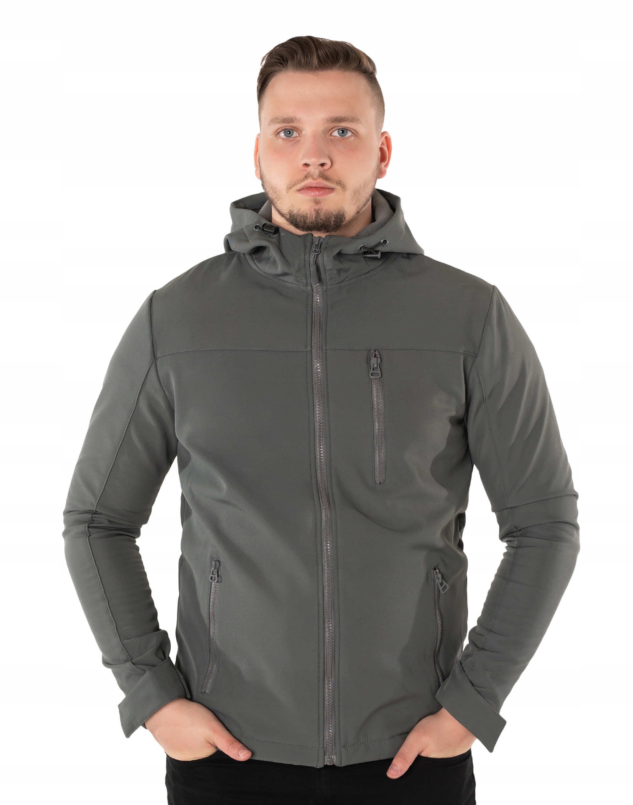 Pánská termoaktivní přechodová sportovní bunda Softshell Polar 173-2 M