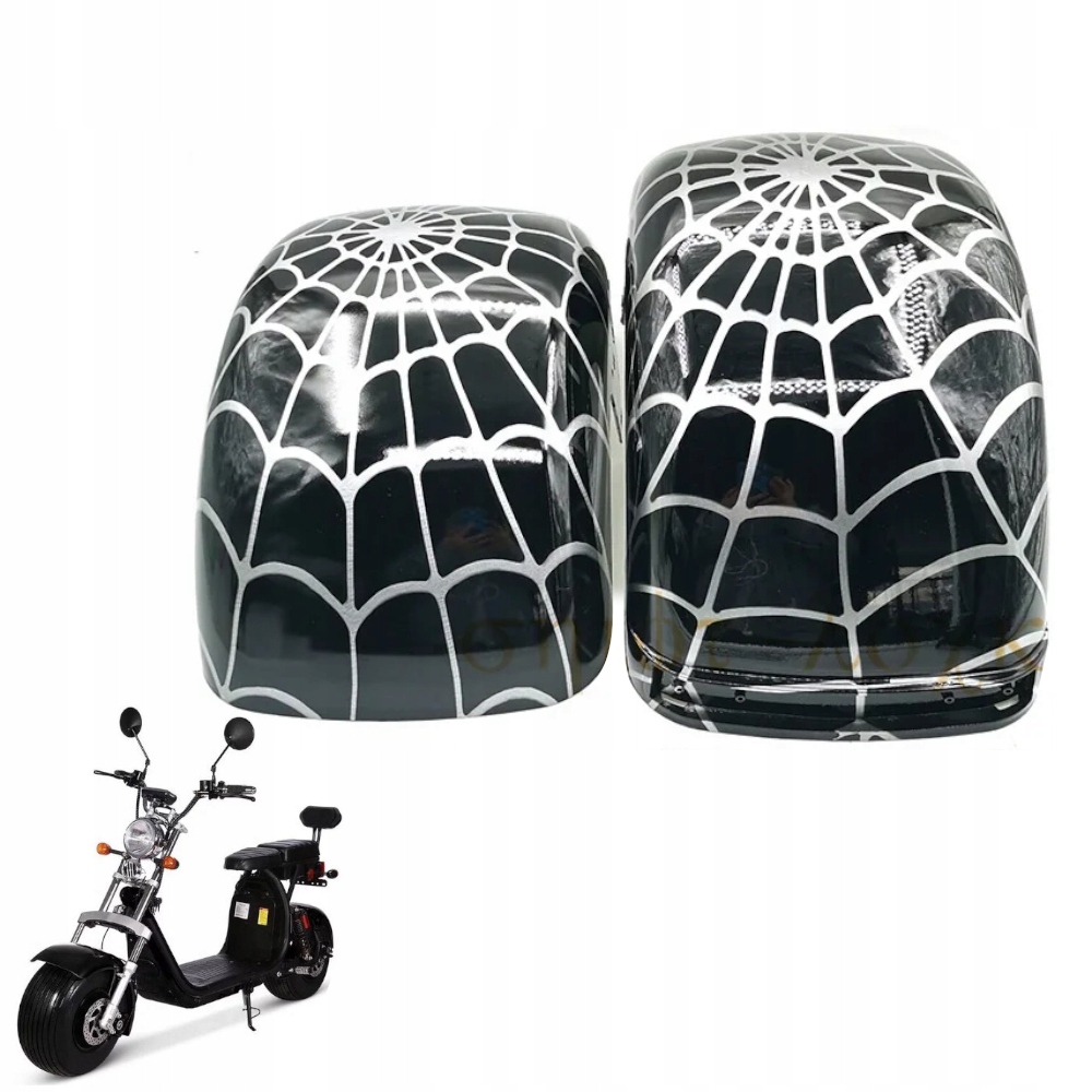 Sada blatníků přední zadní strana Spider Web vzor pro skútr City-Coco EB-X7