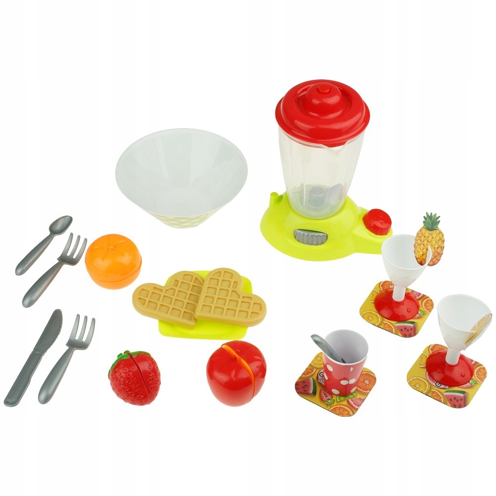 BLENDER MIKSER OWOCE DO KROJENIA LODY GOFRY ZESTAW Marka Pozostałe